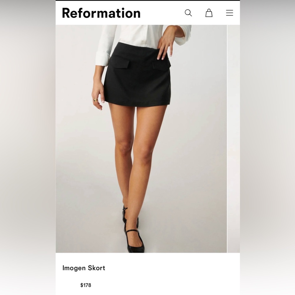 Reformation Imogen Skort